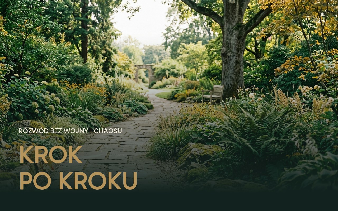 Jak wygląda spokojny rozwód krok po kroku - mapa procesu od pierwszej rozmowy do nowego życia