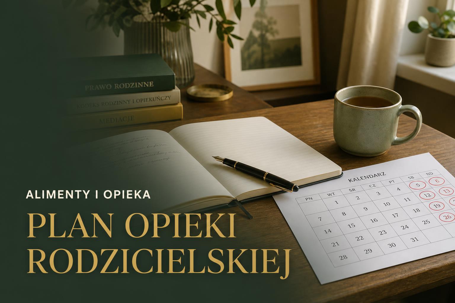 Plan opieki rodzicielskiej - dokument, który zastępuje setki przyszłych kłótni